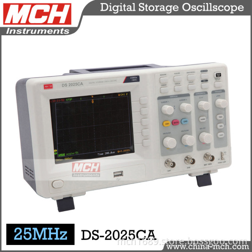 (DS-2025CA) 25MHz USB Dual Channel Digital Oscilloscope